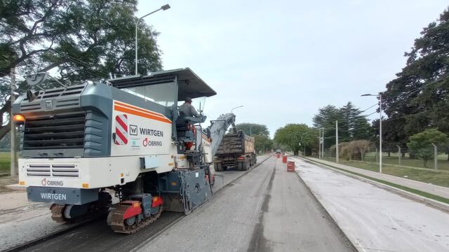 Se retomó la obra en el ingreso este de Rafaela