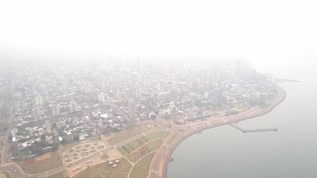 Alerta en Misiones: humo en el aire y ola de calor golpean a la provincia.