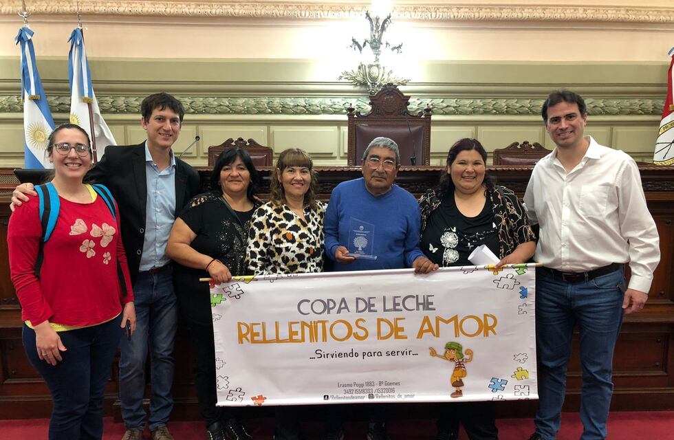 Reconocimiento especial para “Rellenitos de Amor” en la Cámara de Diputados de Santa Fe