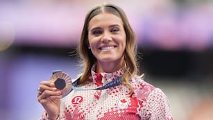 Alysha Newman, la atleta canadiense, ganó una medalla en París 2024 y triunfa en OnlyFans