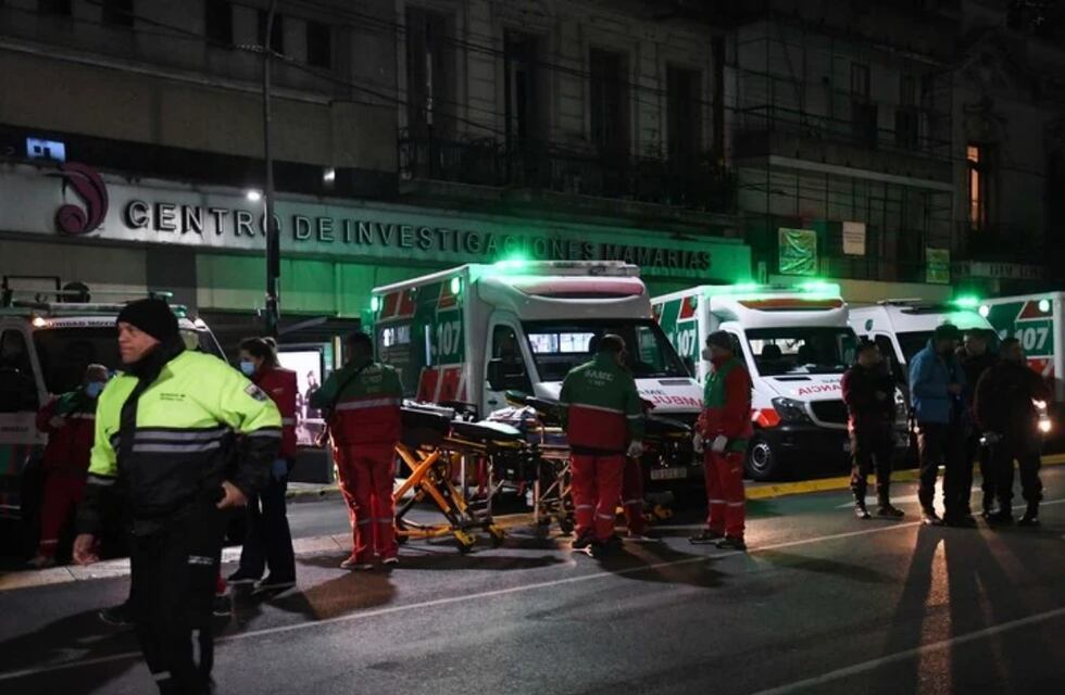 Incendio fatal en un edificio de Recoleta: hay 5 muertos y varios heridos de gravedad