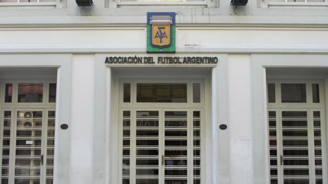 Los ojos puestos en la sede de la AFA, en Capital Federal. (Foto: archivo)