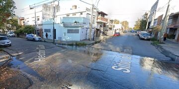 La zona donde ocurrieron los hechos.