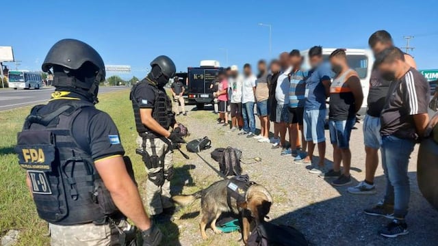 Controles antinarcotráficos en Villa Carlos Paz. (Foto: Ministerio Público Fiscal de Córdoba).