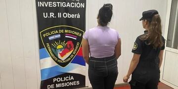 Detienen a una mujer en Oberá acusada de estafar con falsos alquileres en redes sociales.