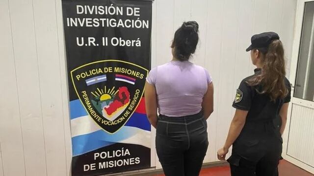 Detienen a una mujer en Oberá acusada de estafar con falsos alquileres en redes sociales.