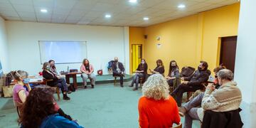 Vario Actores relacionados al área, participaron de la primera mesa de trabajo con modalidad Taller.