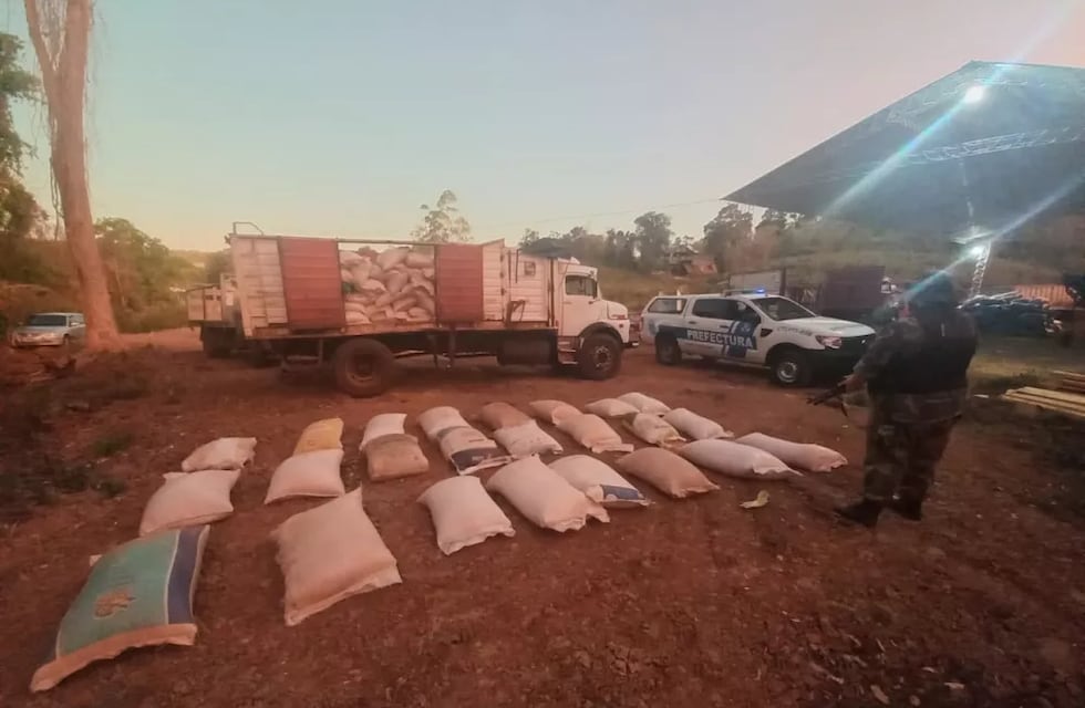 Secuestraron 12 toneladas de maíz en El Soberbio