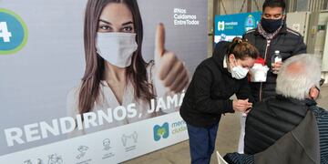 El Ministerio de Salud informó que hasta el díua de hoy se han registrado 134.778 casos positivos confirmados Covid-19. Orlando Pelichotti/Los Andes