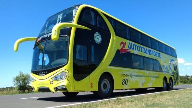 En los servicios de 50 asientos podrán viajar hasta 35 pasajeros
