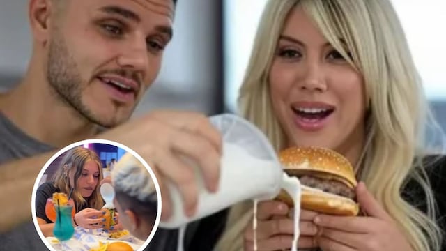 Furor en Palermo por la hamburguesa de Wanda Nara “con salsa la Chechona” de Mauro Icardi