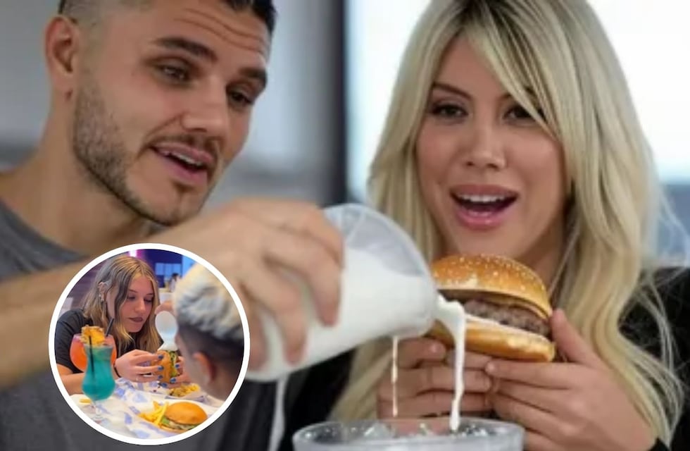 Furor en Palermo por la hamburguesa de Wanda Nara “con salsa la Chechona” de Mauro Icardi