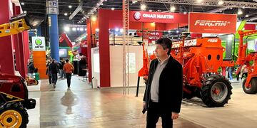 Matías Fhürer visitó la Sociedad Rural Argentina