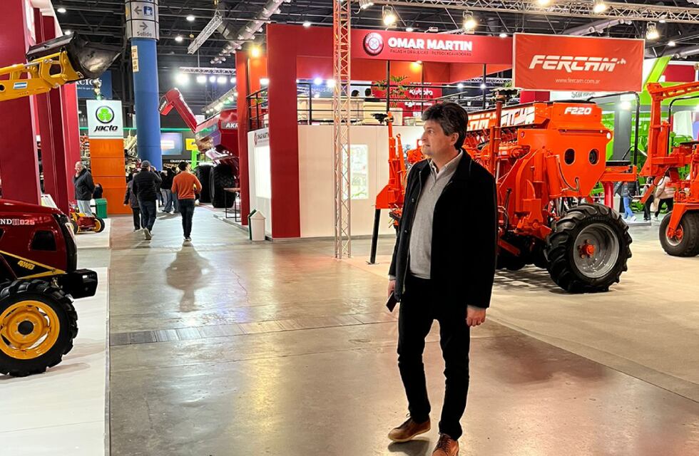 Matías Fhürer visitó la Sociedad Rural Argentina