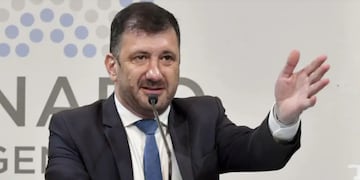 Edgardo Kueider, senador de Entre Ríos.