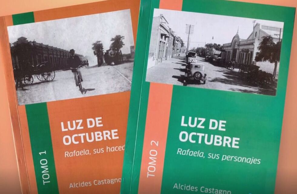 Presentan el libro de Alcides Castagno, “Luz de octubre”