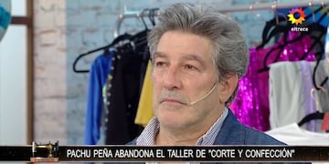 Pachu Peña quedó eliminado de “Corte y Confección” (Foto: El Trece)