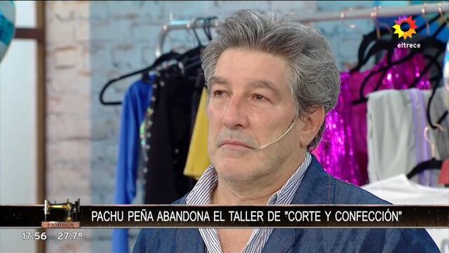Pachu Peña quedó eliminado de “Corte y Confección” (Foto: El Trece)