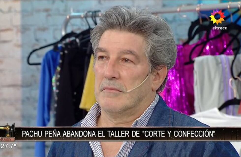 Pachu Peña quedó eliminado de “Corte y Confección”