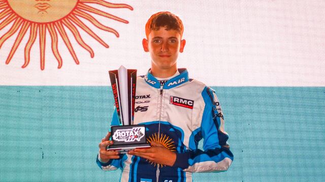 Fausto Arnaudo Argentina piloto karting Rotax Perú