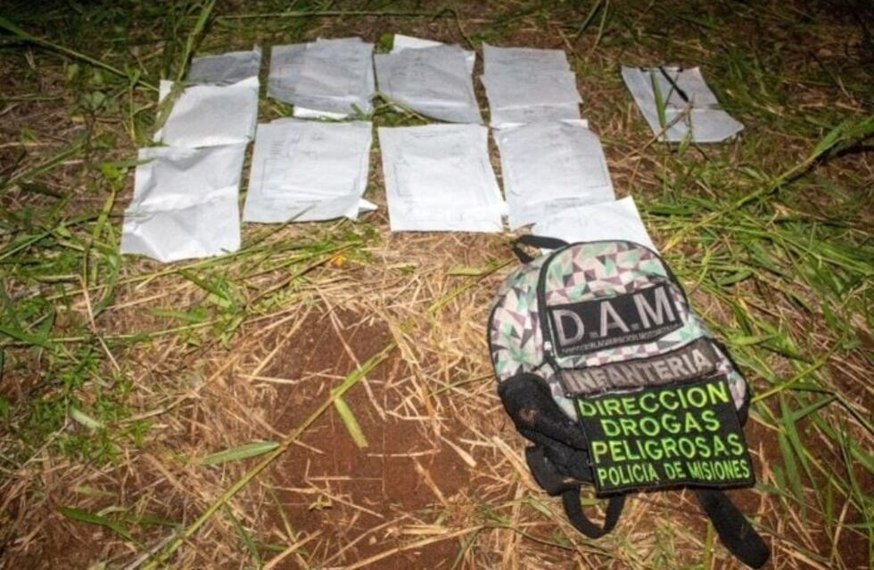 Detuvieron en Posadas a un hombre con más de 6 kilos de cocaína tras una persecución policial