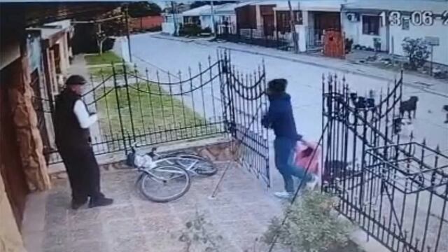Un abuelo mató a tiros a su nieto durante una pelea familiar en Bahía Blanca. Foto: Captura de video