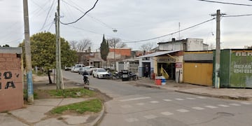 La balacera se registró cerca del cruce de José Ingenieros y Provincias Unidas. (Google Street View)