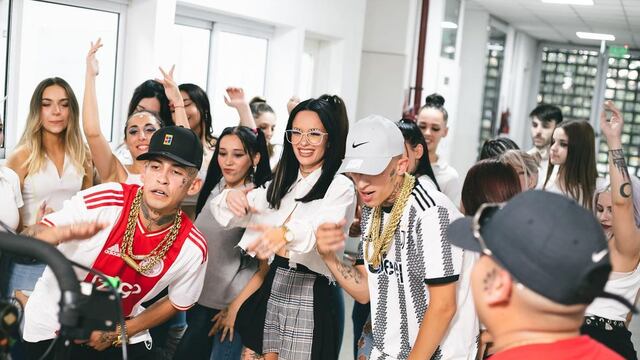 Lo nuevo de La Joaqui y L-Gante: se sumaron al remix de “Besito en la boca”