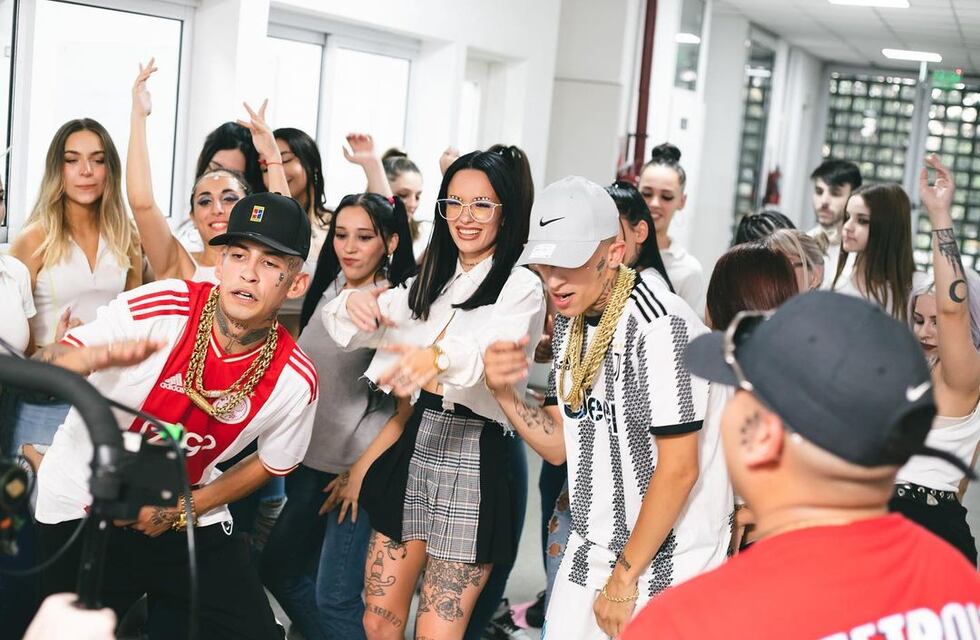 Lo nuevo de La Joaqui y L-Gante: se sumaron al remix de “Besito en la boca”