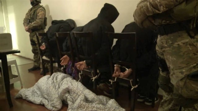 Detención de "Campera" en Roldán