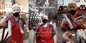 Norma explicó detalladamente cuáles son las diferencias entre salame, salamín y chorizo.