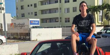 Ignacio “El diente” Arostegui, el joven que chocó con su auto en Mar del Plata mientras se grababa en un video