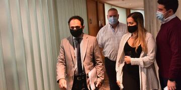 Juan Manuel Delgado expuso ante la Comisión de Asuntos Constitucionales (Pedro Castillo)