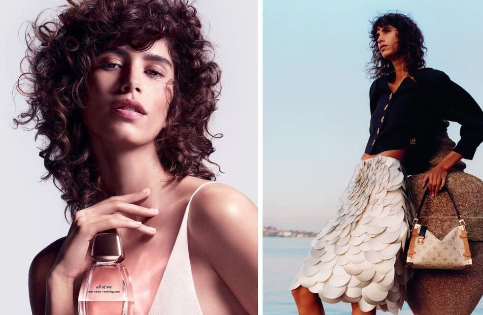 Quién es Micaela Argañaraz, la argentina que modeló para Louis Vuitton