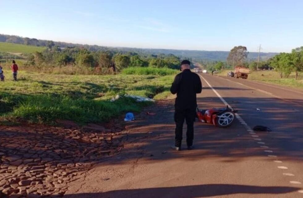 Tragedia en la Ruta Nacional 14: un hombre falleció en un accidente de tránsito en Campo Viera
