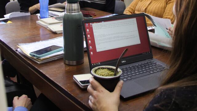 Los jóvenes llevaron el mate a otros ámbitos