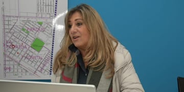 Edil oficialista Claudia Maine