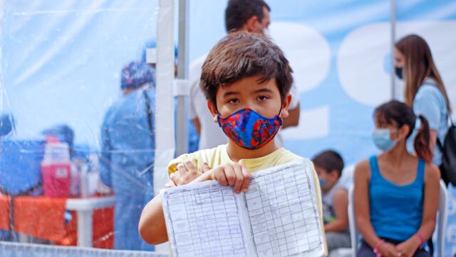 Aumentaron los casos de niños con coronavirus.
