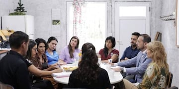 La reunión tuvo como objetivo la erradicación del trabajo infantil en la zona.