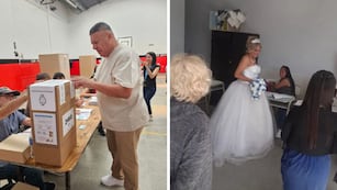 Las mejores perlitas del balotaje: de la novia a Chiqui Tapia “vestido de urna”