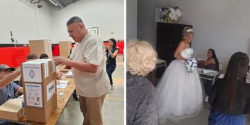 Las mejores perlitas del balotaje: de la novia a Chiqui Tapia “vestido de urna”