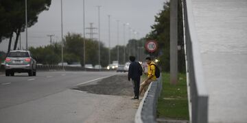 Arrancó el paro del transporte interurbano en Córdoba. (Ramiro Pereyra / La Voz)