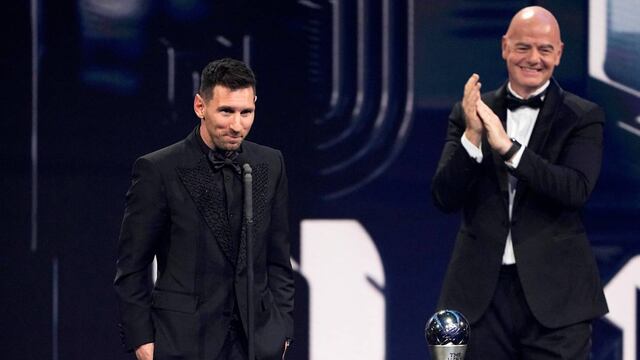 Al igual que el año pasado (foto), Lionel Messi se quedó con el The Best. (AP)