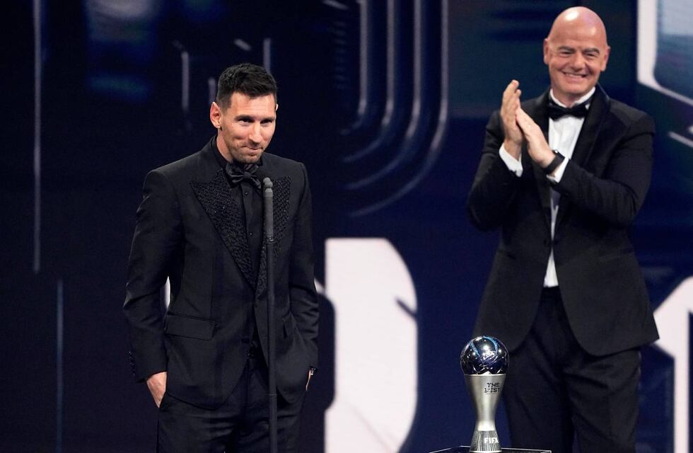 Lionel Messi ganó el premio The Best por tercera vez