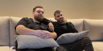 Ibai y el Kun, juntos en Miami con asado de por medio.