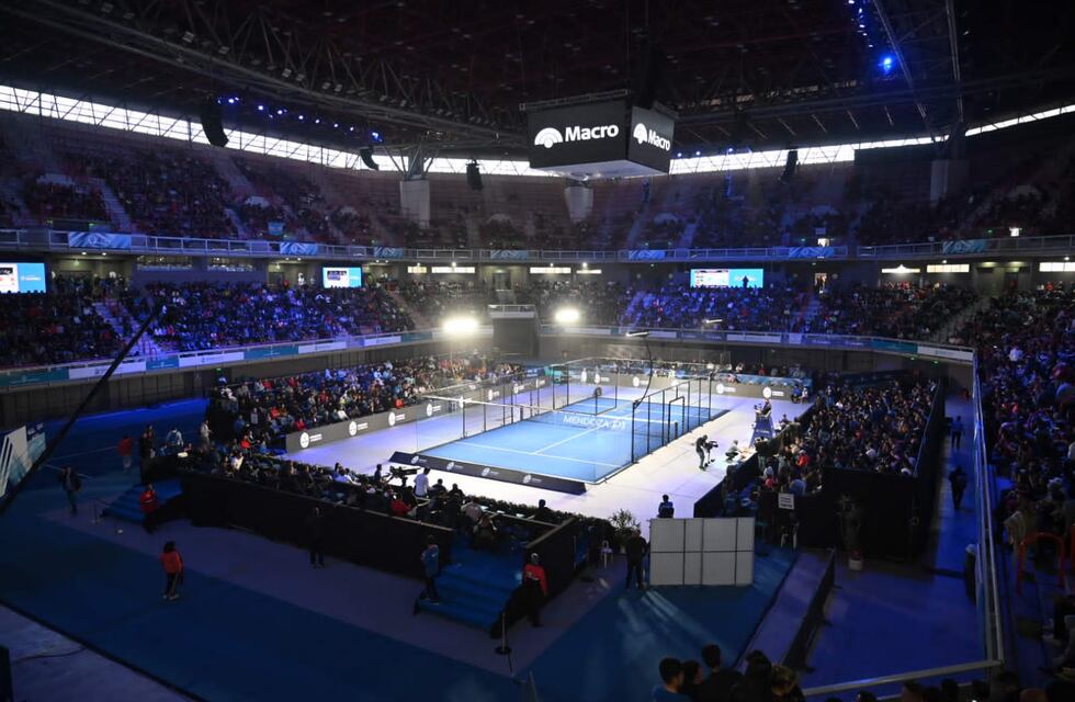 Este sábado arranca el Mendoza Premier Pádel y las entradas para la final están casi agotadas