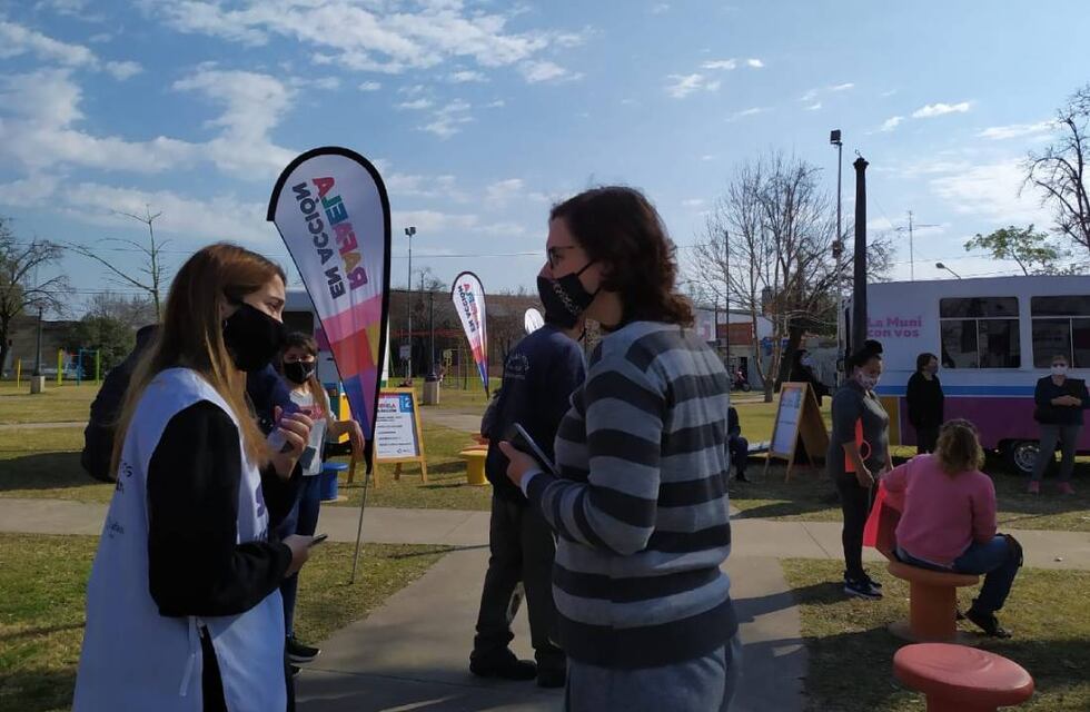 Rafaela en Acción llega a la Plaza de la Bandera