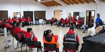 Tolhuin: personal de Tránsito y Defensa Civil fueron capacitados sobre la Ley Micaela