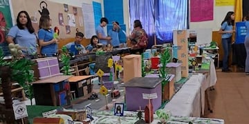 Puerto Libertad: realizaron la Expo Técnica en la Epet 33.