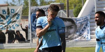 Pablo Vegetti y el amor por Belgrano que terminó el campeonato de la Primera Nacional para regresar a la Primera. (Prensa Belgrano)